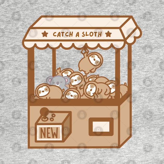 Cute Sloth Koala Plushie Claw Machine by theslothinme